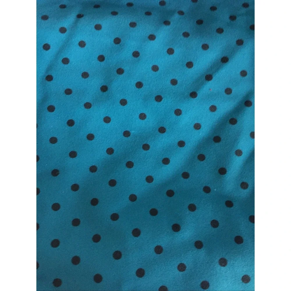 NEW Terra & Sky Plus Blue Dots High Waist Tummy Control Bikini Bottom 5X 32W-34W